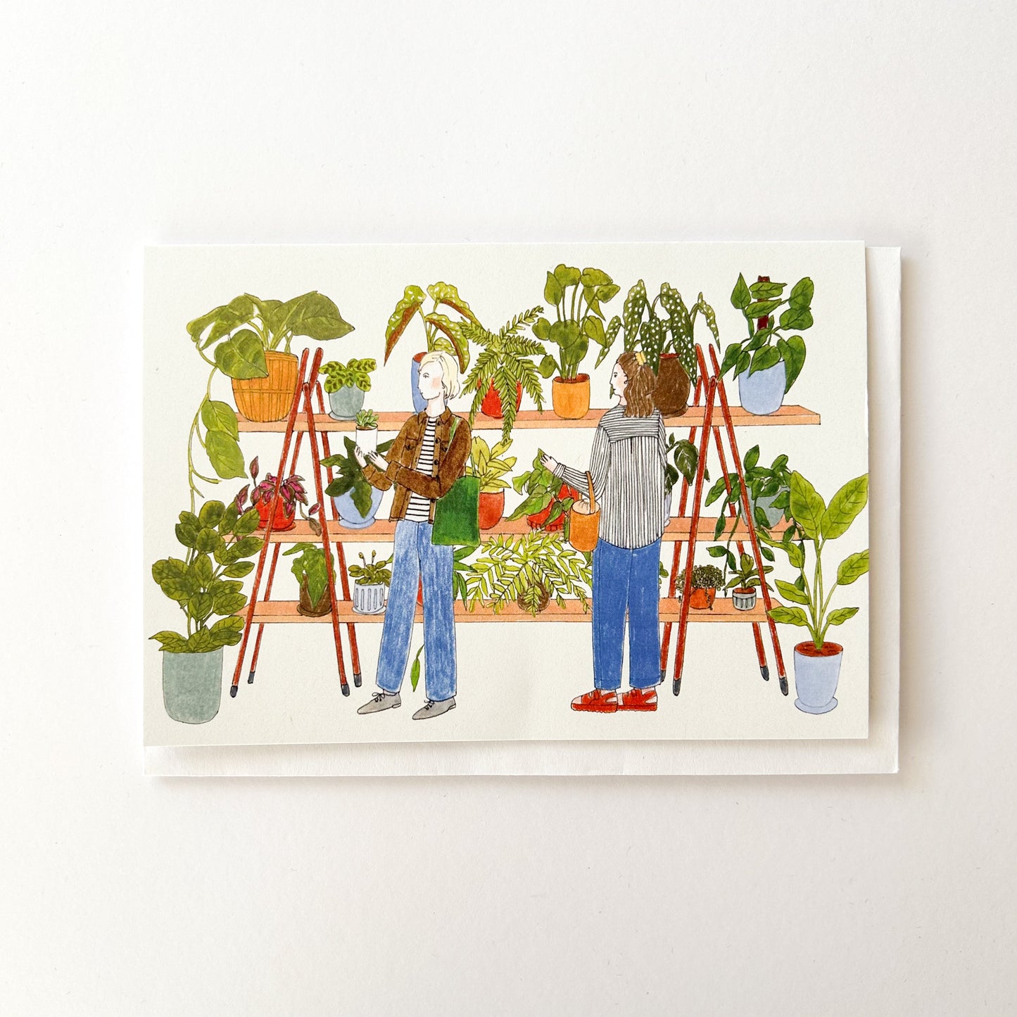 At the Plant Store Card