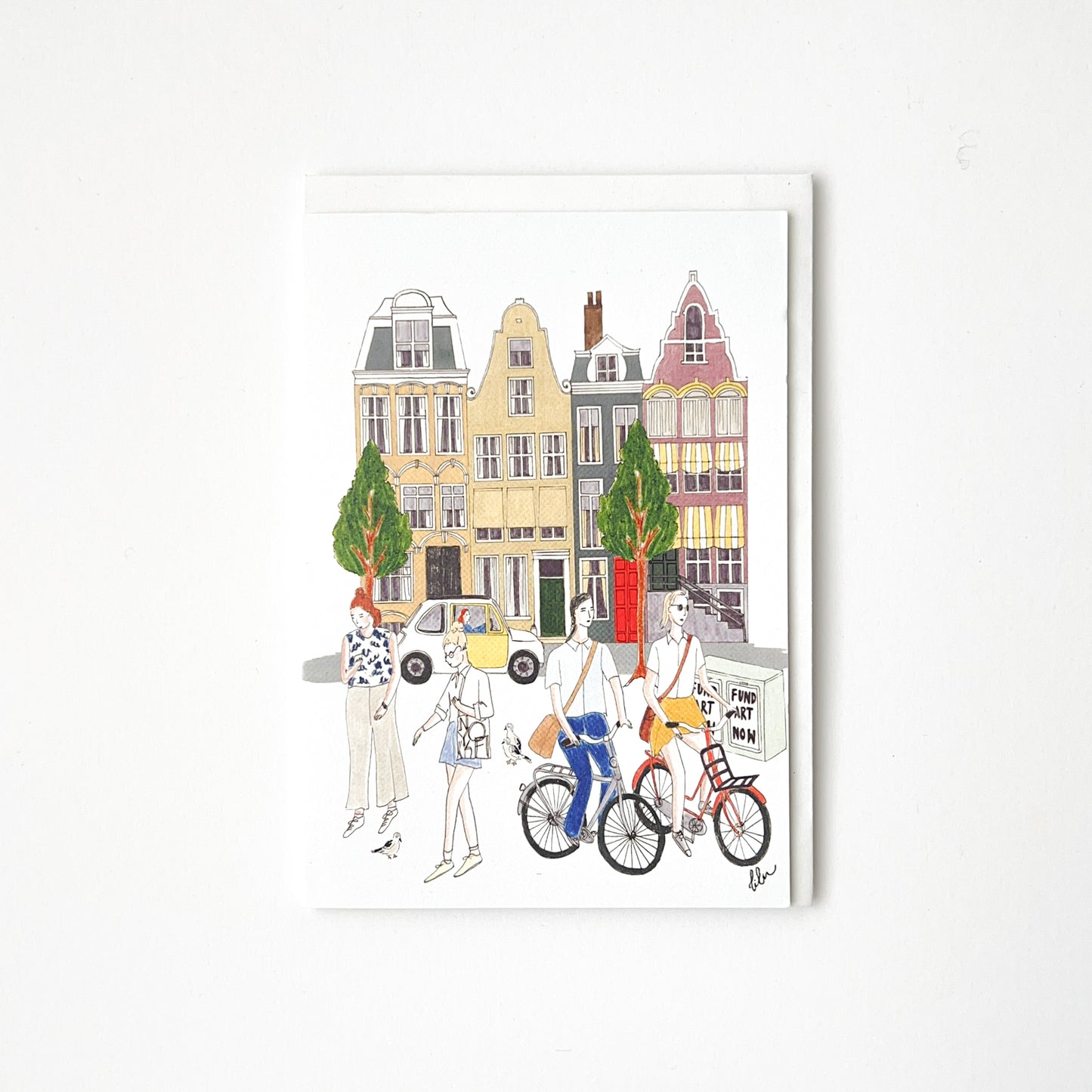 Amsterdam walking tour Card