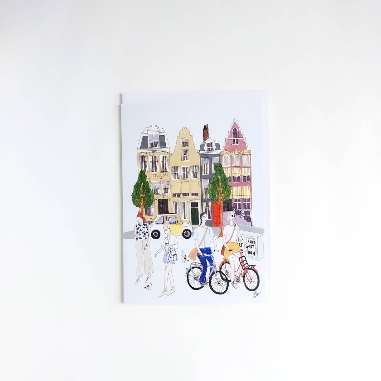 Amsterdam walking tour Card