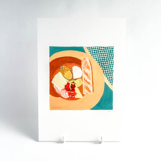 Cheese Platter Print