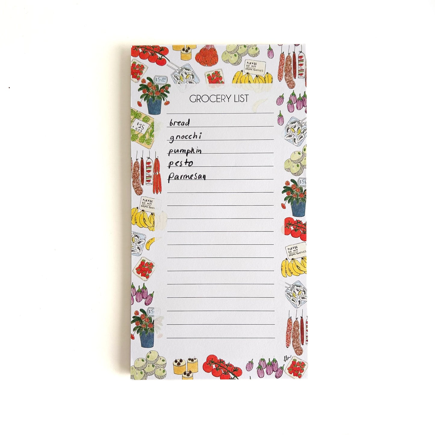 Grocery Notepad