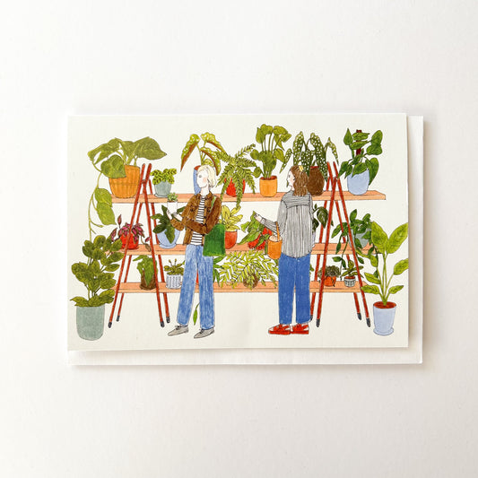 At the Plant Store Card
