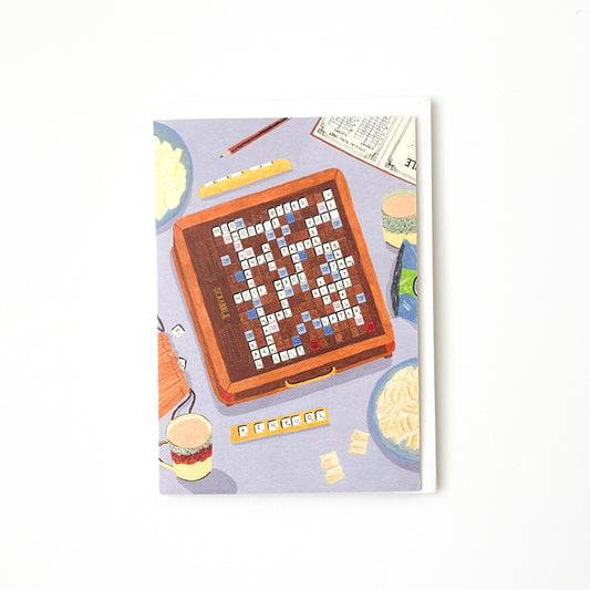Scrabble Night Card