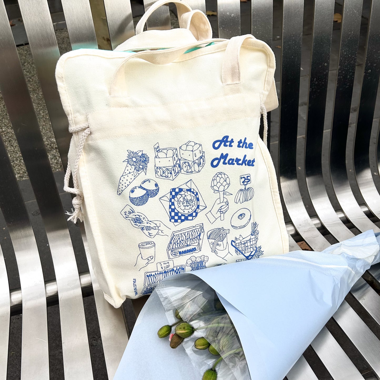 At the Market Totebag