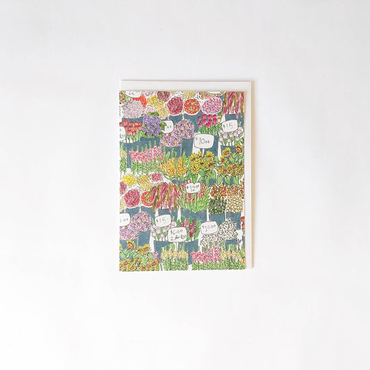 Market Flower Card