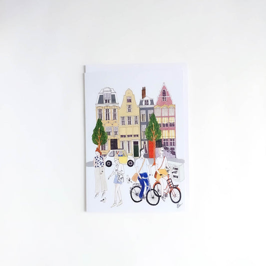 Amsterdam walking tour Card